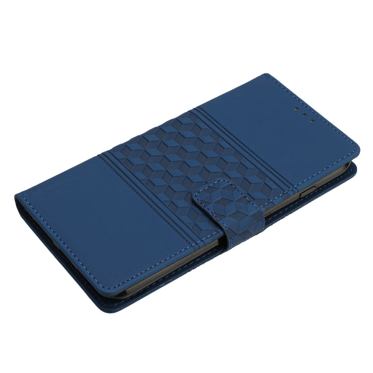 For Samsung Galaxy S25 5G Diamond Embossed Skin Feel Leather Phone Case(Dark Blue) - free shipping - PMC Jewellery - Order now!