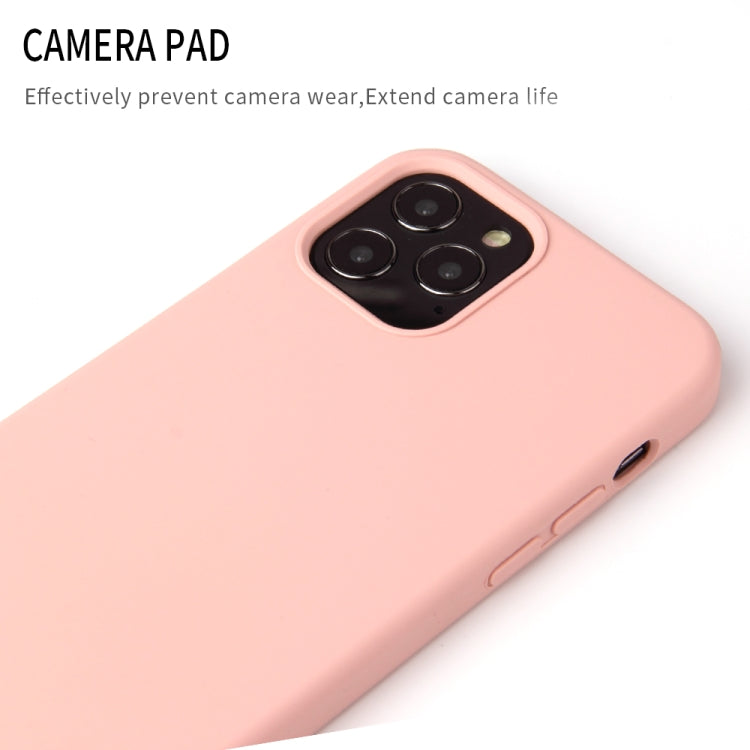For iPhone 16 Pro Max Liquid Silicone Phone Case(Blue Grey) - iPhone 16 Pro Max Cases by PMC TechLife | Online Shopping South Africa | PMC TechLife | Buy Now Pay Later Mobicred