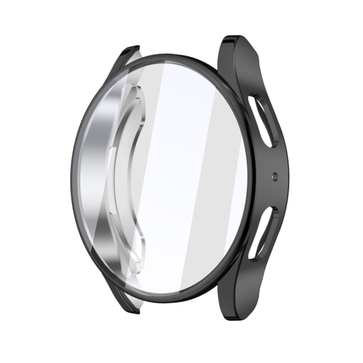 For Samsung Galaxy Watch FE 40mm Full Coverage Electroplated TPU Watch Protective Case(Grey) - Watch Cases by PMC TechLife | Online Shopping South Africa | PMC TechLife | Buy Now Pay Later Mobicred