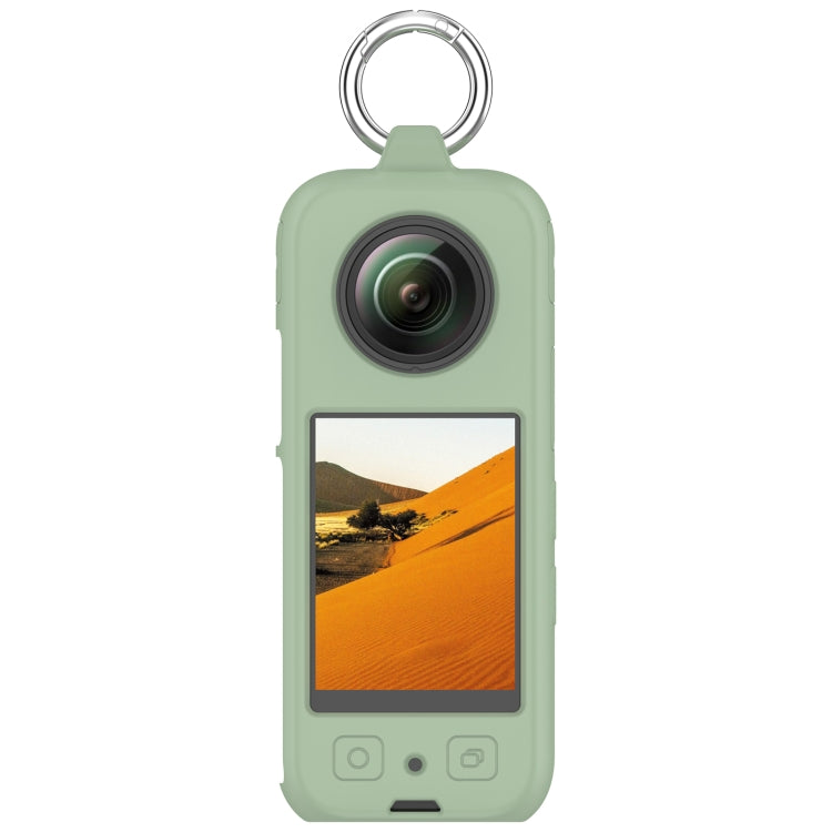For Insta360 X3 Portable Silicone Protective Case(Ice Green) - Case & Bags by PMC TechLife | Online Shopping South Africa | PMC TechLife | Buy Now Pay Later Mobicred