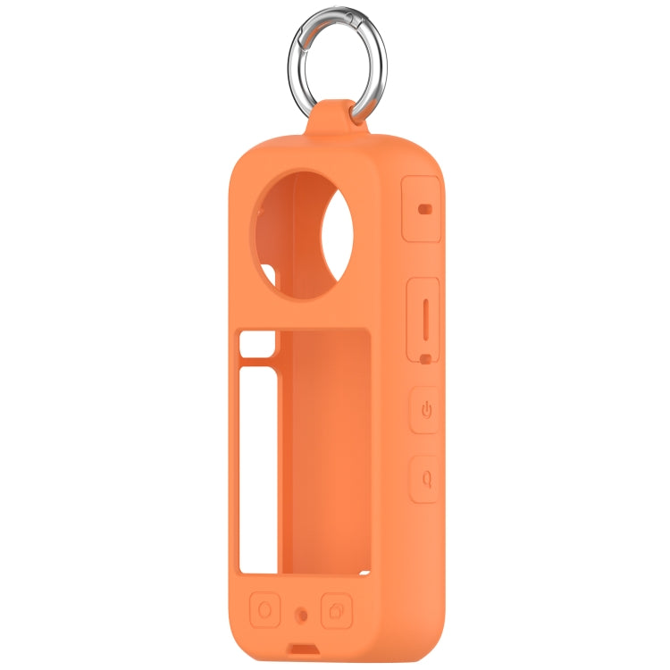 For Insta360 X3 Portable Silicone Protective Case(Orange) - Case & Bags by PMC TechLife | Online Shopping South Africa | PMC TechLife | Buy Now Pay Later Mobicred