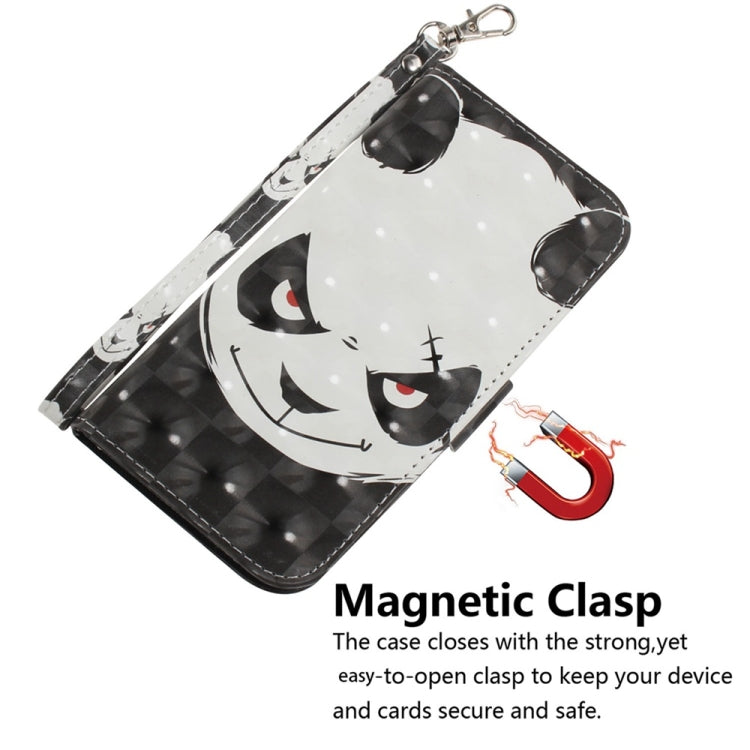 For Samsung Galaxy S25+ 5G 3D Colored Horizontal Flip Leather Phone Case(Angry Bear) - free shipping - PMC Jewellery - Order now!