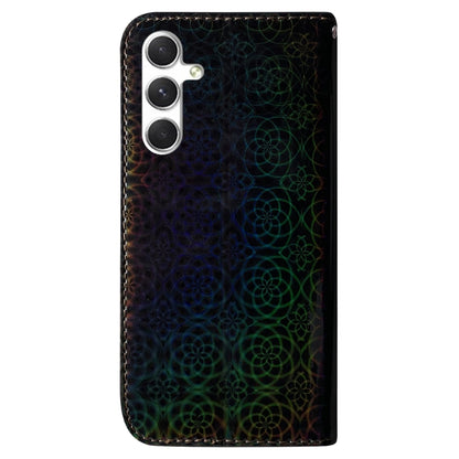 For Samsung Galaxy S25+ 5G Colorful Magnetic Buckle Leather Phone Case(Black) - Galaxy S25+ 5G Cases by PMC Jewellery | Online Shopping South Africa | PMC Jewellery | Buy Now Pay Later Mobicred