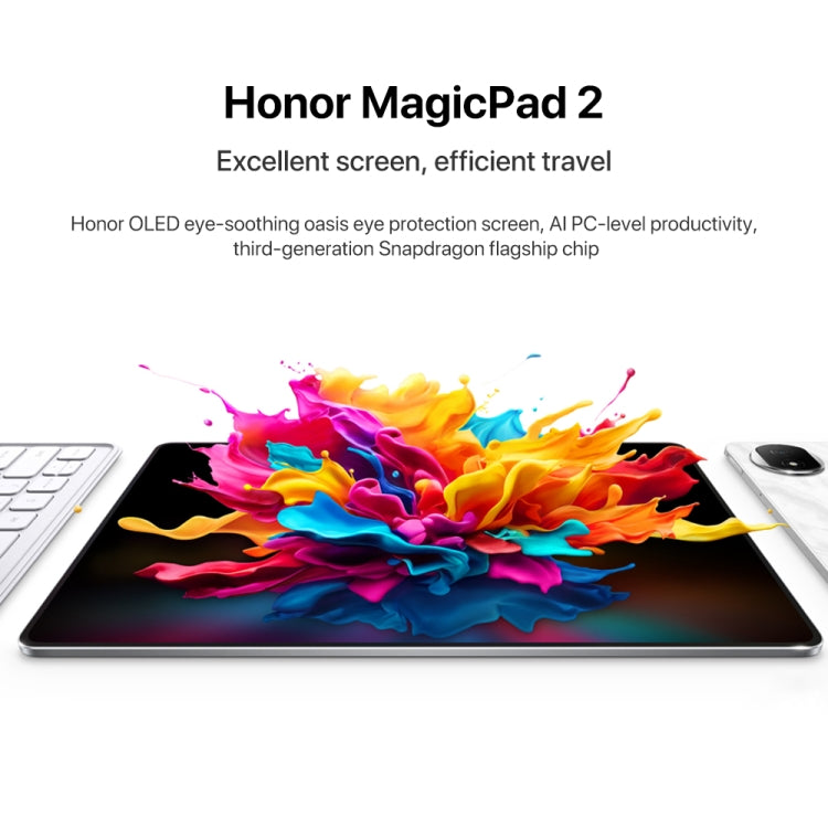 Honor MagicPad2 WiFi Tablet PC, 8GB+256GB, 12.3 inch MagicOS 8.0.1 Qualcomm Snapdragon 8s Gen 3 Octa Core(Green) - free shipping - PMc TechLife - Order now!