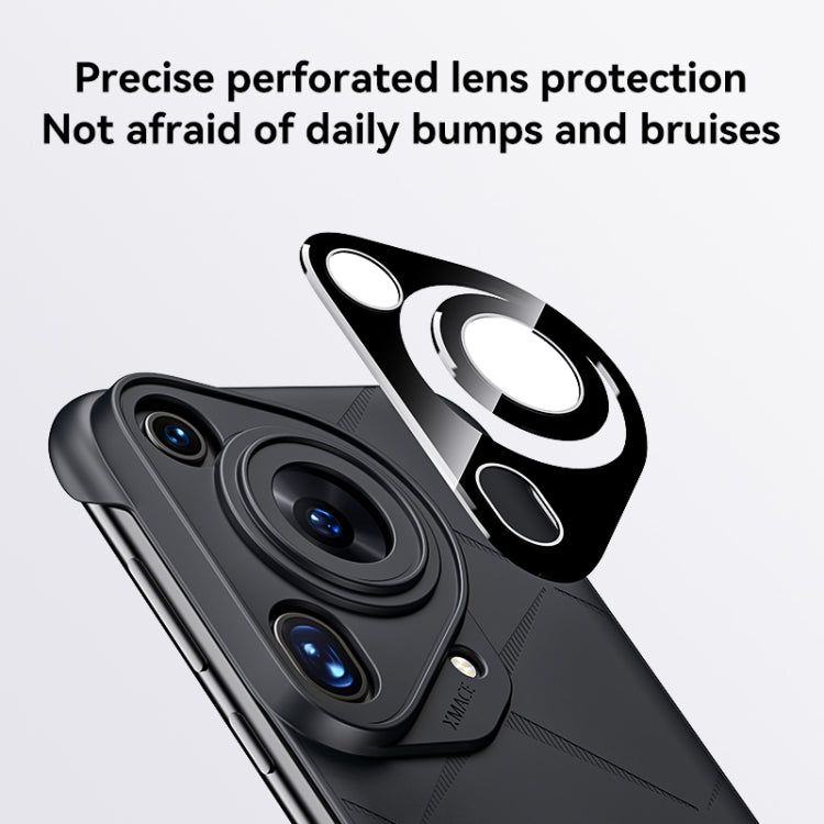 For Huawei Pura 70 Borderless Upshrink Camera Protection Magnetic Phone Case(Green) - Huawei Cases by PMC Jewellery | Online Shopping South Africa | PMC Jewellery | Buy Now Pay Later Mobicred