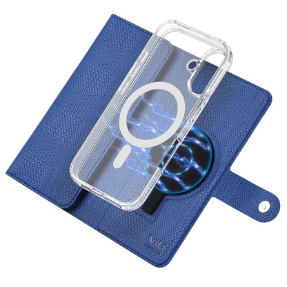 For iPhone 16 Pro ViLi GHA-C Series RFID MagSafe Magnetic Flip Leather Phone Case(Blue) - iPhone 16 Pro Cases by ViLi | Online Shopping South Africa | PMC Jewellery | Buy Now Pay Later Mobicred