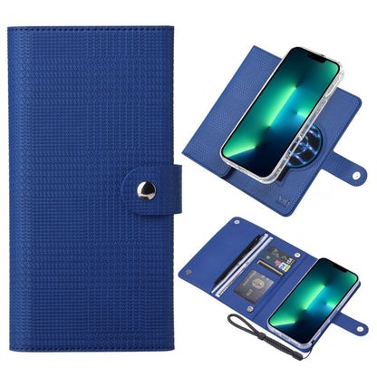 For iPhone 13 Pro ViLi GHB-C Series RFID MagSafe Magnetic Flip Leather Phone Case(Blue) - iPhone 13 Pro Cases by ViLi | Online Shopping South Africa | PMC Jewellery | Buy Now Pay Later Mobicred