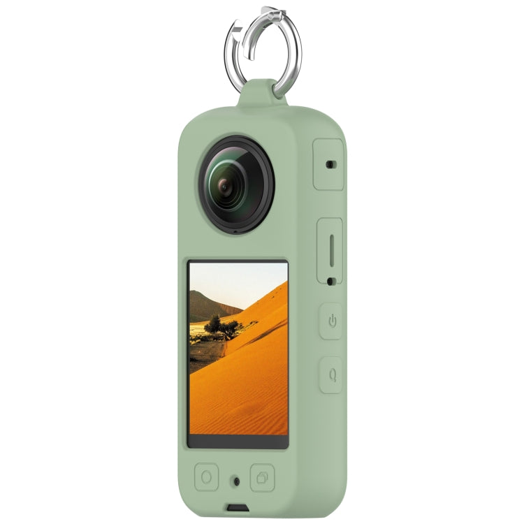 For Insta 360 X4 Portable Silicone Protective Case(Ice Green) - Case & Bags by PMC TechLife | Online Shopping South Africa | PMC TechLife | Buy Now Pay Later Mobicred