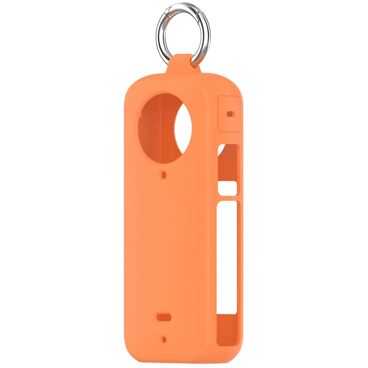 For Insta 360 X4 Portable Silicone Protective Case(Orange) - Case & Bags by PMC TechLife | Online Shopping South Africa | PMC TechLife | Buy Now Pay Later Mobicred