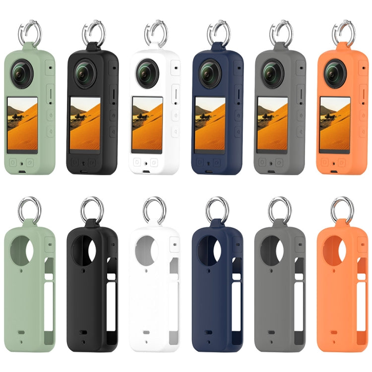 For Insta 360 X4 Portable Silicone Protective Case(Black) - Case & Bags by PMC TechLife | Online Shopping South Africa | PMC TechLife | Buy Now Pay Later Mobicred