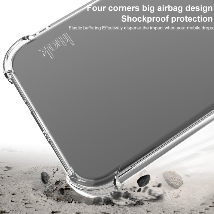 For Google Pixel 9 Pro XL imak Shockproof Airbag TPU Phone Case(Transparent Black) - Google Cases by imak | Online Shopping South Africa | PMC TechLife | Buy Now Pay Later Mobicred