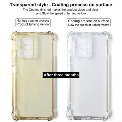 For Google Pixel 9 Pro XL imak Shockproof Airbag TPU Phone Case(Transparent Black) - Google Cases by imak | Online Shopping South Africa | PMC Jewellery | Buy Now Pay Later Mobicred