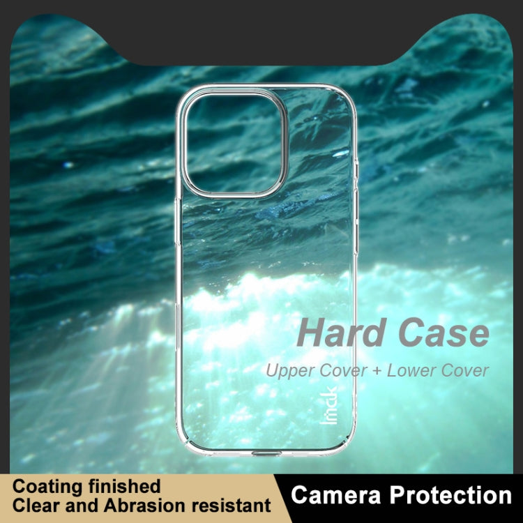 For iPhone 16 Pro Max IMAK Wing II Wear-resisting Crystal Phone Case - iPhone 16 Pro Max Cases by imak | Online Shopping South Africa | PMC TechLife | Buy Now Pay Later Mobicred
