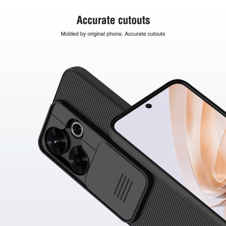 For Xiaomi Poco M6 4G NILLKIN Black Mirror Series Camshield PC Phone Case(Black) - free shipping - PMC Jewellery - Order now!