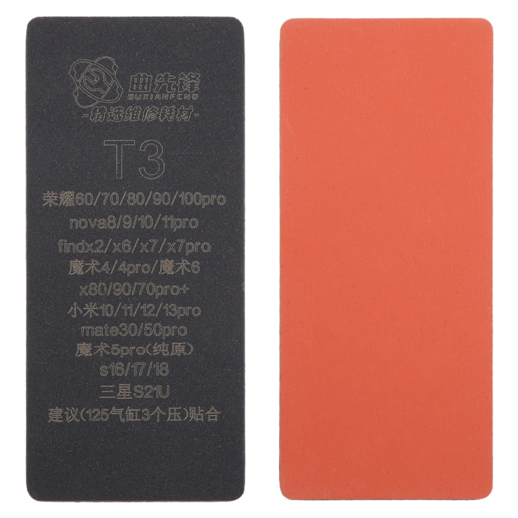 T3 Curved LCD Screen Bonding Mat - Working Mat by PMC TechLife | Online Shopping South Africa | PMC TechLife | Buy Now Pay Later Mobicred