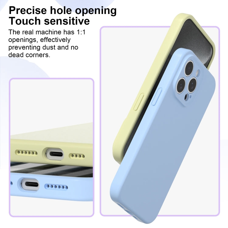 For iPhone 16 Plus Precise Hole Liquid Silicone Jelly Color Full Coverage Phone Case(Caramel Brown) - free shipping - PMC TechLife - Order now!