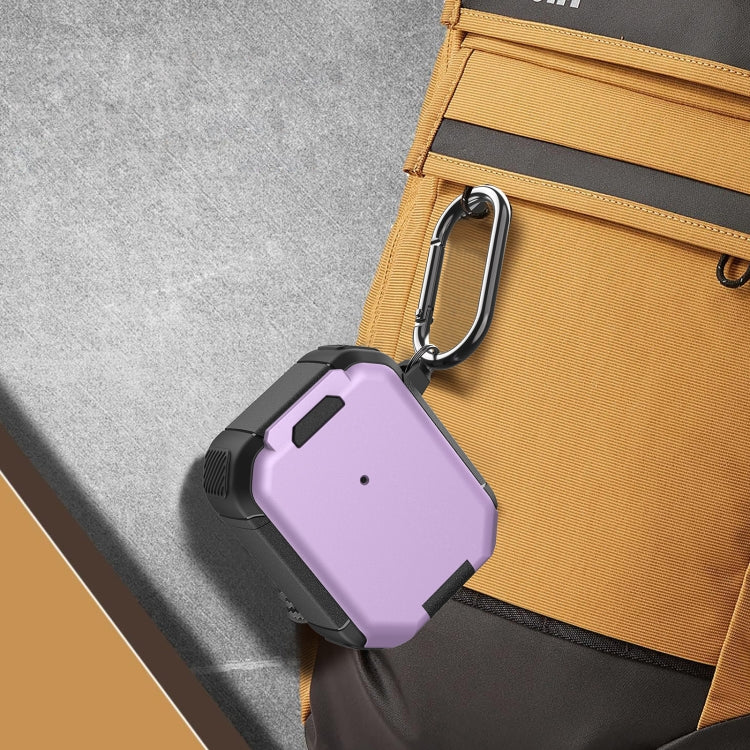 For AirPods 3 Phone Holder Design Earbuds Box Protective Case(Orange) - For AirPods 3 by PMC Jewellery | Online Shopping South Africa | PMC Jewellery | Buy Now Pay Later Mobicred