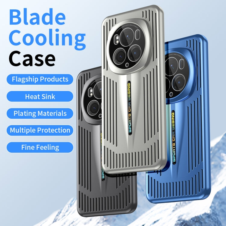 For Honor Magic6 Pro Blade Cooling PC Full Coverage Phone Case(Titanium Silver) - Honor Cases by PMC Jewellery | Online Shopping South Africa | PMC Jewellery | Buy Now Pay Later Mobicred