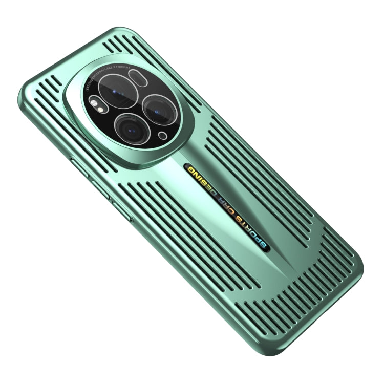 For Honor Magic6 Pro Blade Cooling PC Full Coverage Phone Case(Cyan) - Honor Cases by PMC Jewellery | Online Shopping South Africa | PMC Jewellery | Buy Now Pay Later Mobicred