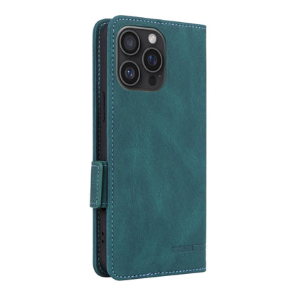 For iPhone 16 Pro Magnetic Clasp Leather Phone Case(Green) - iPhone 16 Pro Cases by PMC Jewellery | Online Shopping South Africa | PMC Jewellery | Buy Now Pay Later Mobicred