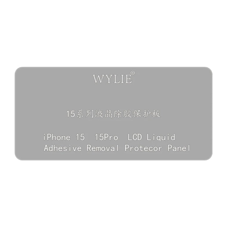 WYLIE LCD Display Screen Glue Removal Protection Board For iPhone 15 / 15 Pro - Working Mat by PMC Jewellery | Online Shopping South Africa | PMC Jewellery | Buy Now Pay Later Mobicred