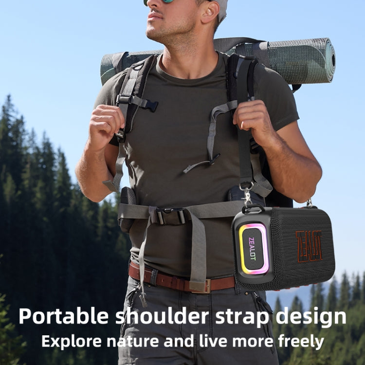 Zealot S85 50W Outdoor Waterproof Portable Bluetooth Speaker(Black) - free shipping - PMC Jewellery - Order now!