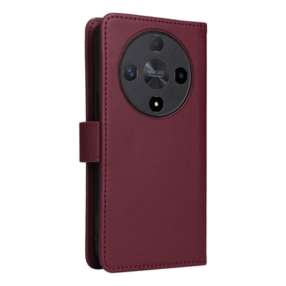 For Honor Magic6 Lite 5G BETOPNICE BN-005 2 in 1 Detachable Imitate Genuine Leather Phone Case(Wine Red) - Honor Cases by BETOPNICE | Online Shopping South Africa | PMC Jewellery | Buy Now Pay Later Mobicred