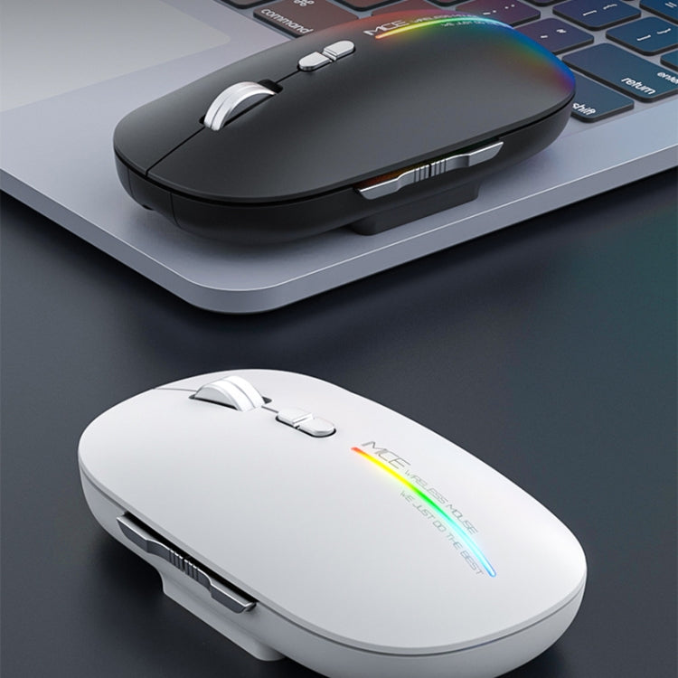 iMICE G901 Bluetooth Dual Mode 7-Button Silent Wireless Gaming Mouse(White) - Wireless Mice by iMICE | Online Shopping South Africa | PMC Jewellery | Buy Now Pay Later Mobicred