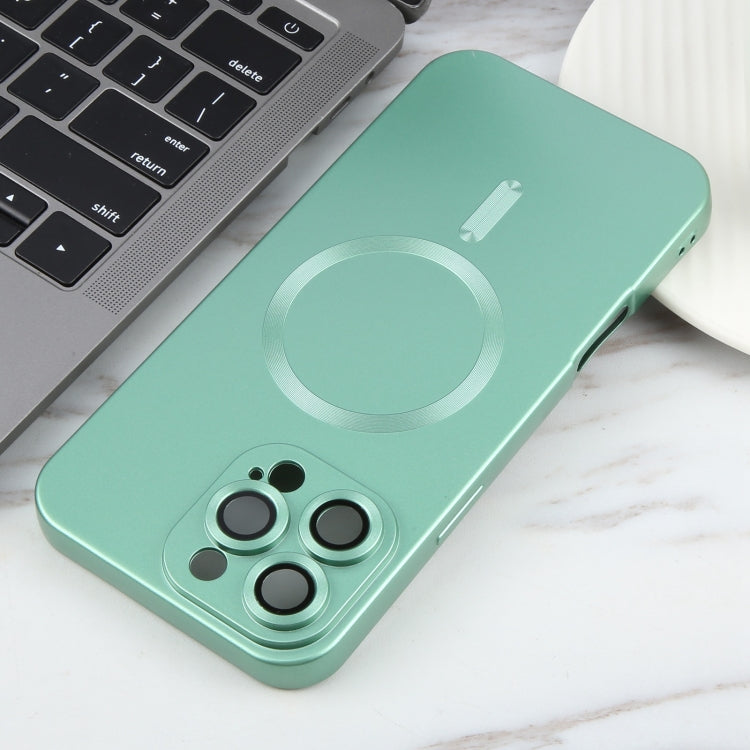 For iPhone 16 Pro Liquid TPU Silicone Solid Color MagSafe Phone Case(Green) - iPhone 16 Pro Cases by PMC TechLife | Online Shopping South Africa | PMC TechLife | Buy Now Pay Later Mobicred