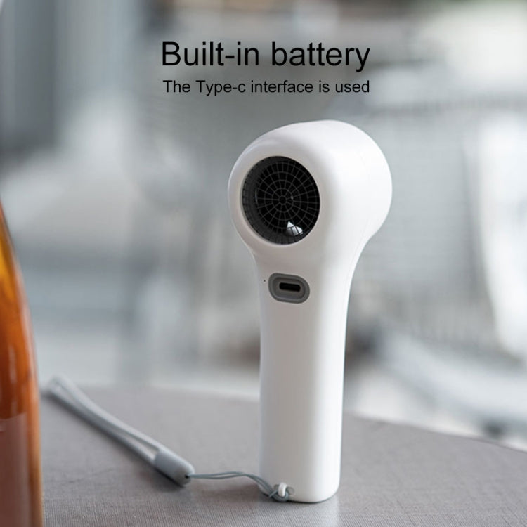 N606 Pro HD Digital Display Mini Handheld Fan(Pink) - Electric Fans by PMC TechLife | Online Shopping South Africa | PMC TechLife | Buy Now Pay Later Mobicred