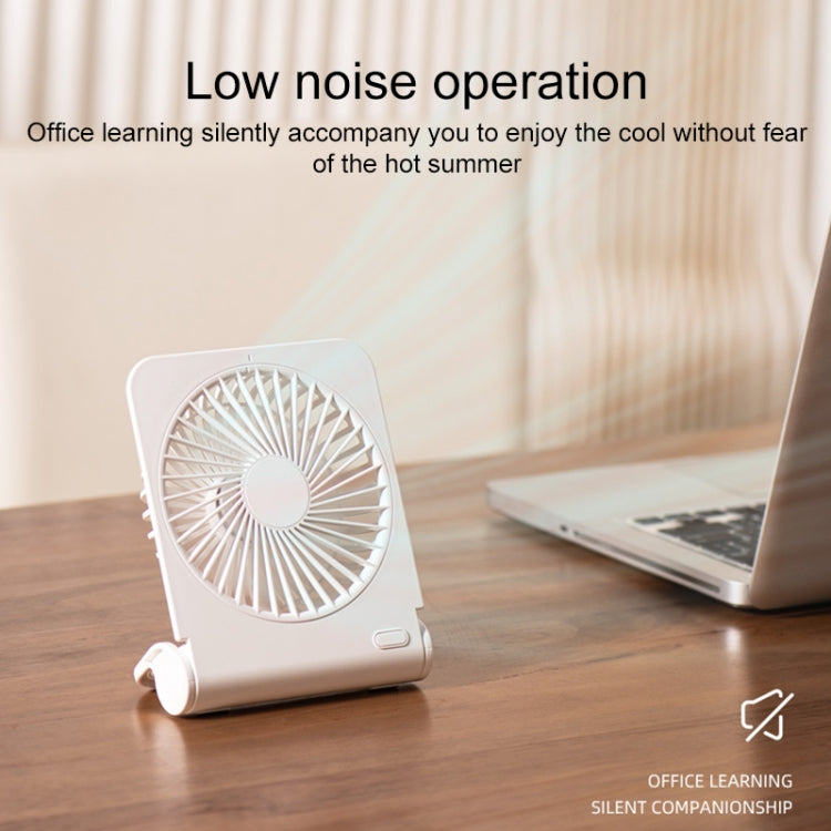 N602 Type-C Thin Desktop Fan(White) - Electric Fans by PMC TechLife | Online Shopping South Africa | PMC TechLife | Buy Now Pay Later Mobicred