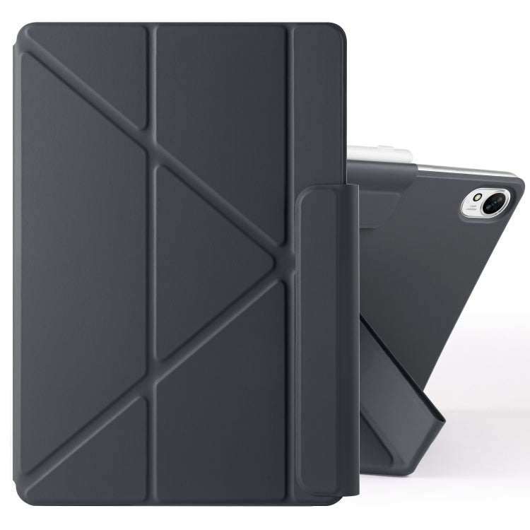 For Huawei MatePad 11.5 / 11.5S Fixed Buckle Magnetic Deformation Leather Tablet Case(Black) - Huawei by PMC TechLife | Online Shopping South Africa | PMC TechLife | Buy Now Pay Later Mobicred
