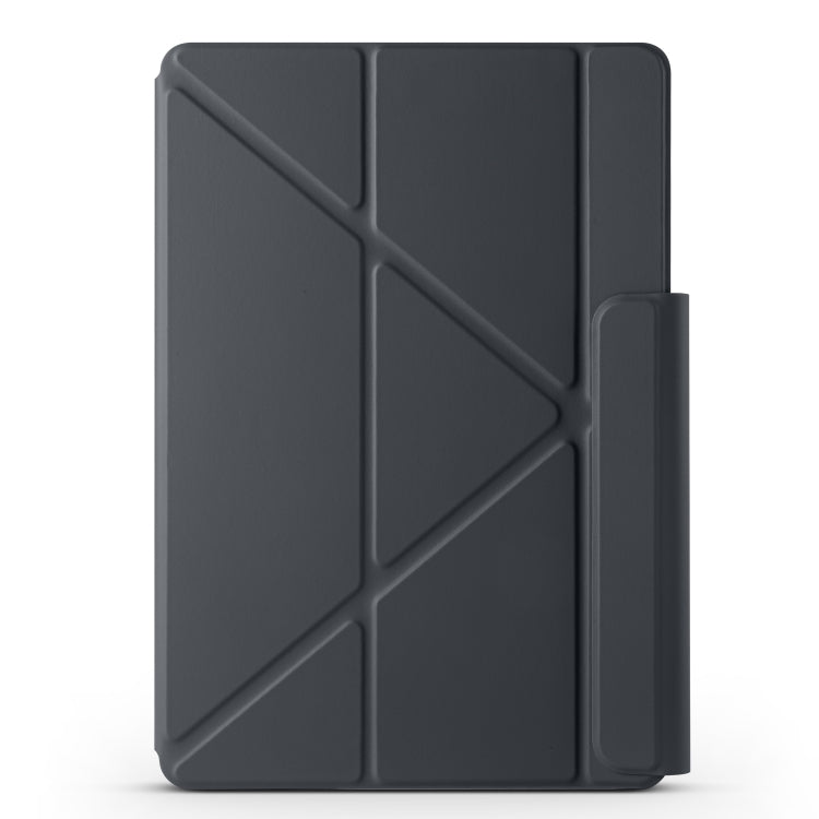 For Huawei MatePad 11.5 / 11.5S Fixed Buckle Magnetic Deformation Leather Tablet Case(Black) - Huawei by PMC TechLife | Online Shopping South Africa | PMC TechLife | Buy Now Pay Later Mobicred