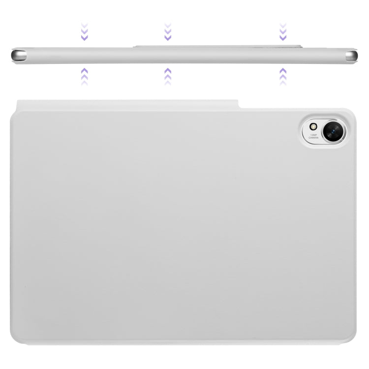 For Huawei MatePad 11.5 / 11.5S Fixed Buckle Magnetic Deformation Leather Tablet Case(Grey) - Huawei by PMC TechLife | Online Shopping South Africa | PMC TechLife | Buy Now Pay Later Mobicred