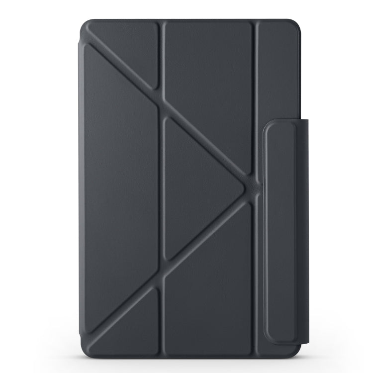 For Huawei MatePad 11 2021 Fixed Buckle Magnetic Deformation Leather Tablet Case(Black) - Huawei by PMC TechLife | Online Shopping South Africa | PMC TechLife | Buy Now Pay Later Mobicred
