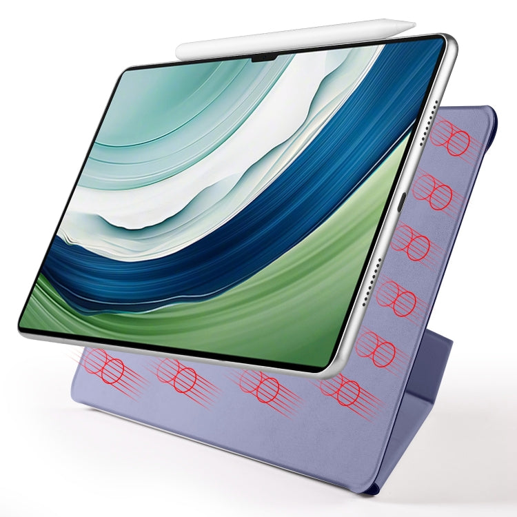For Huawei MatePad Pro 13.2 2023 Fixed Buckle Magnetic Deformation Leather Tablet Case(Lavender Purple) - Huawei by PMC TechLife | Online Shopping South Africa | PMC TechLife | Buy Now Pay Later Mobicred