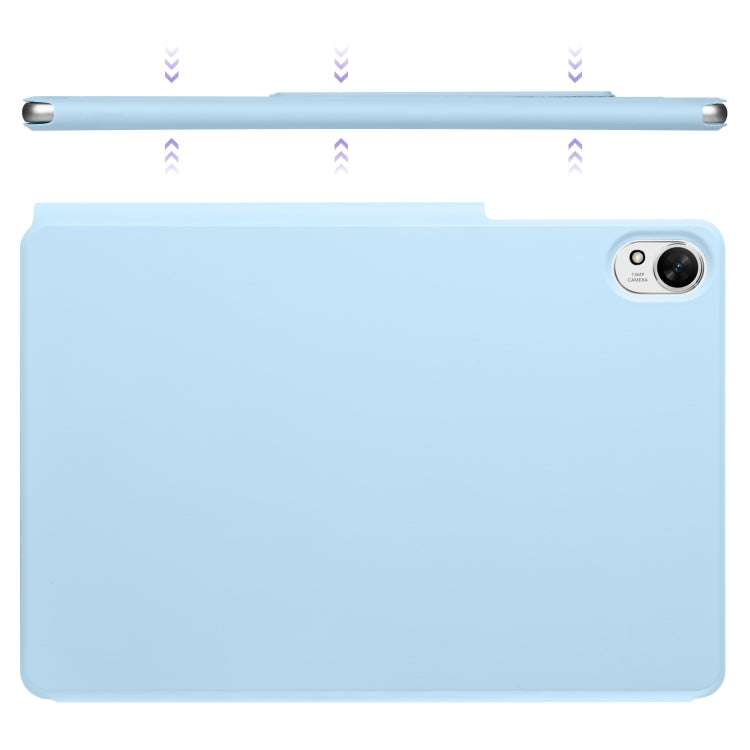 For Huawei MatePad Air 12 2024 Fixed Buckle Magnetic Deformation Leather Tablet Case(Ice Blue) - Huawei by PMC TechLife | Online Shopping South Africa | PMC TechLife | Buy Now Pay Later Mobicred