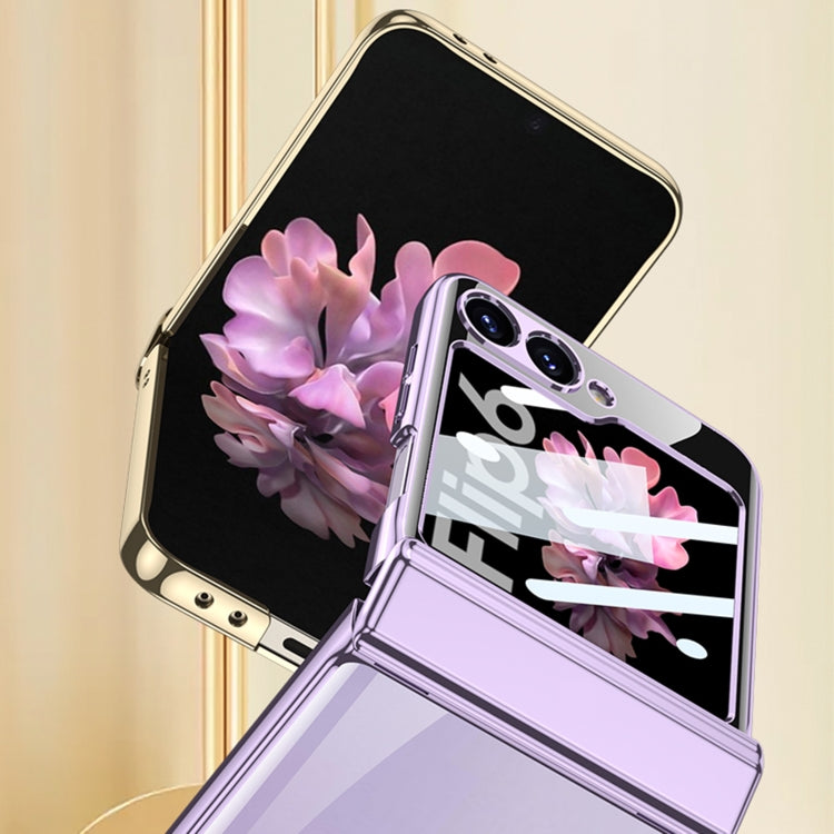 For Samsung Galaxy Z Flip6 / Flip7 FE GKK Integrated Magnetic Fold Hinge Shockproof Phone Case(Black) - free shipping - PMC Jewellery - Order now!