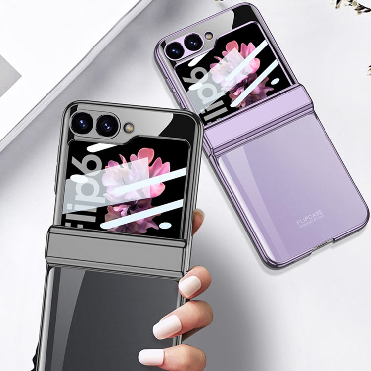 For Samsung Galaxy Z Flip6 / Flip7 FE GKK Integrated Magnetic Fold Hinge Shockproof Phone Case(Black) - free shipping - PMC Jewellery - Order now!
