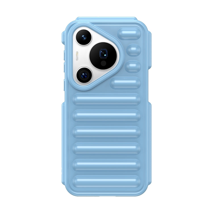 For Huawei Pura 70 Pro Capsule Series Candy Color TPU Phone Case(Blue) - Huawei Cases by PMC Jewellery | Online Shopping South Africa | PMC Jewellery | Buy Now Pay Later Mobicred