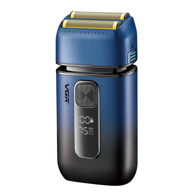VGR V-362 5W USB Reciprocating Electric Shaver Bald Head Hair Clipper(Dark Blue) - free shipping - PMC TechLife - Order now!
