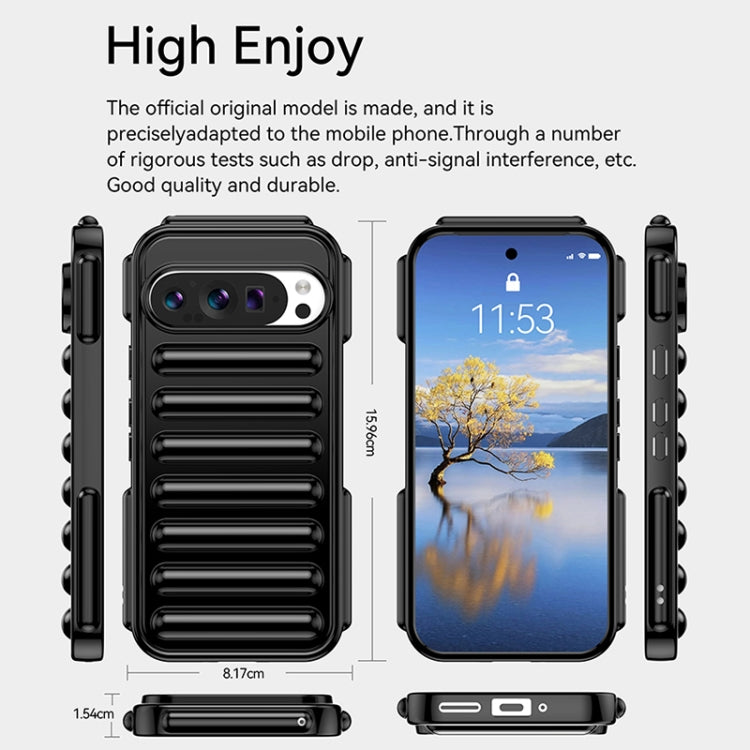 For Google Pixel 9 Pro XL Capsule Series Candy Color TPU Phone Case(Orange) - Google Cases by PMC TechLife | Online Shopping South Africa | PMC TechLife | Buy Now Pay Later Mobicred