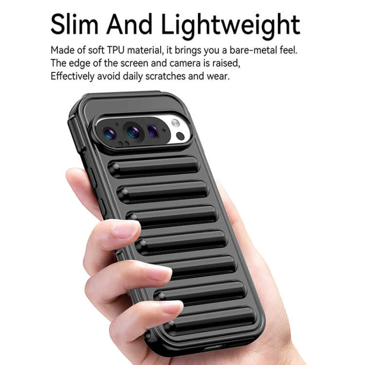 For Google Pixel 9 Capsule Series Candy Color TPU Phone Case(Orange) - Google Cases by PMC TechLife | Online Shopping South Africa | PMC TechLife | Buy Now Pay Later Mobicred