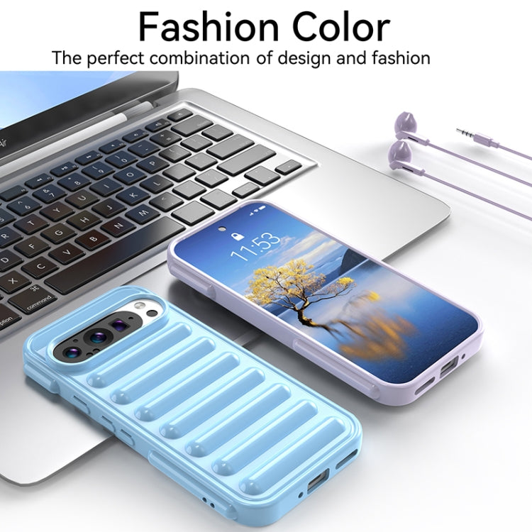 For Google Pixel 9 Pro Capsule Series Candy Color TPU Phone Case(Purple) - Google Cases by PMC TechLife | Online Shopping South Africa | PMC TechLife | Buy Now Pay Later Mobicred