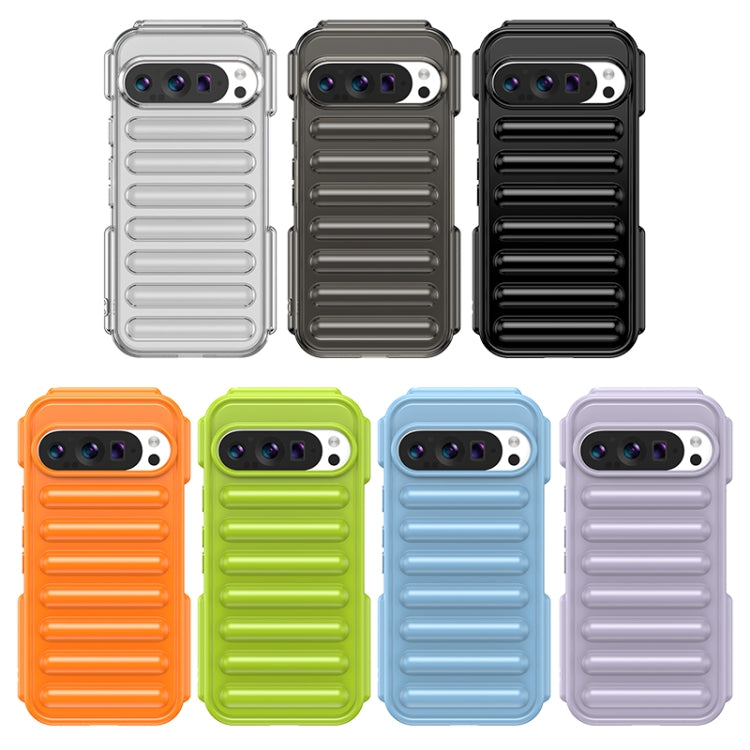 For Google Pixel 9 Pro XL Capsule Series Candy Color TPU Phone Case(Green) - Google Cases by PMC TechLife | Online Shopping South Africa | PMC TechLife | Buy Now Pay Later Mobicred