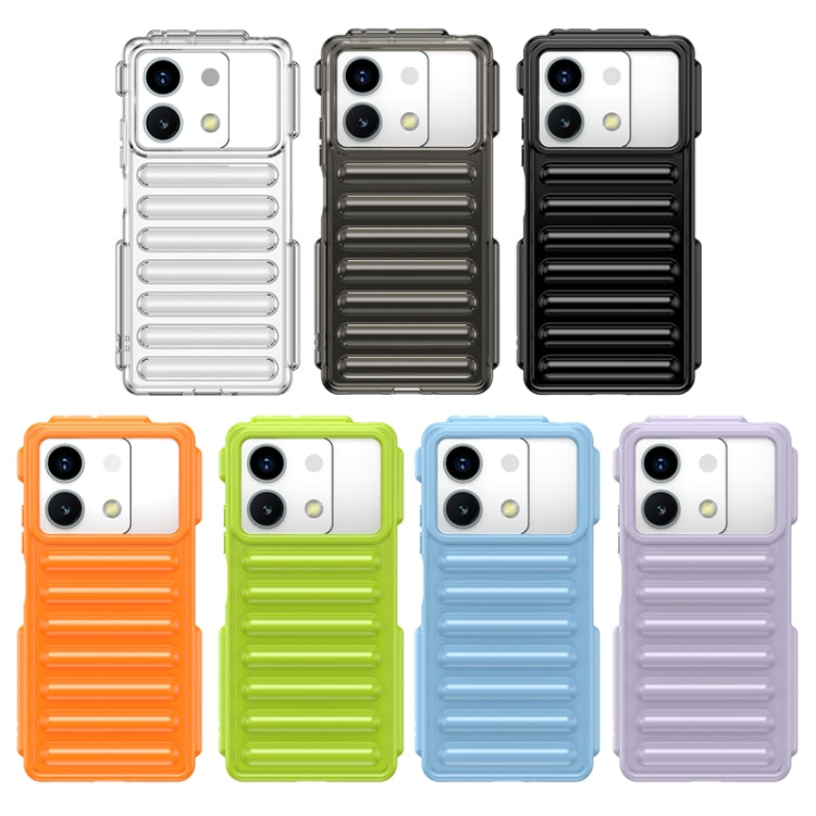 For Redmi K70 Capsule Series Candy Color TPU Phone Case(Black) - Xiaomi Cases by PMC Jewellery | Online Shopping South Africa | PMC Jewellery | Buy Now Pay Later Mobicred