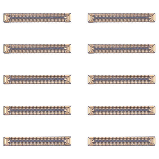 For Samsung Galaxy A34 SM-A346B 10pcs Motherboard LCD Display FPC Connector - Galaxy A Series Parts by PMC Jewellery | Online Shopping South Africa | PMC Jewellery | Buy Now Pay Later Mobicred