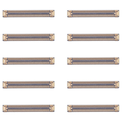 For Samsung Galaxy A04s SM-A047F 10pcs Motherboard LCD Display FPC Connector - Galaxy A Series Parts by PMC Jewellery | Online Shopping South Africa | PMC Jewellery | Buy Now Pay Later Mobicred