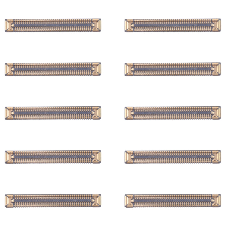 For Samsung Galaxy A13 SM-A135F 10pcs Motherboard LCD Display FPC Connector - Galaxy A Series Parts by PMC Jewellery | Online Shopping South Africa | PMC Jewellery | Buy Now Pay Later Mobicred