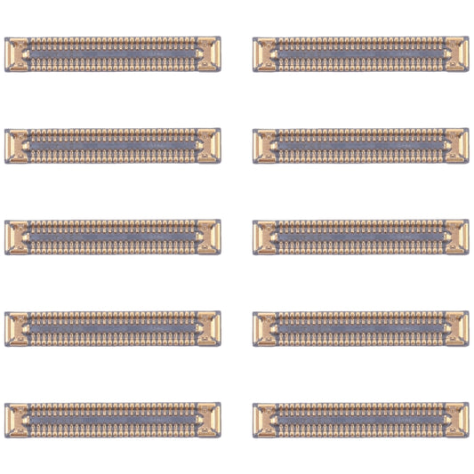 For Samsung Galaxy S24+ SM-S926B 10pcs Motherboard LCD Display FPC Connector - Galaxy S Series Parts by PMC Jewellery | Online Shopping South Africa | PMC Jewellery | Buy Now Pay Later Mobicred